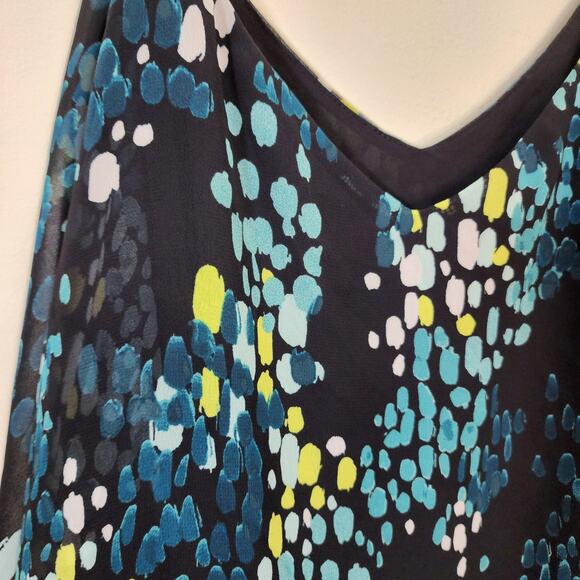 Torrid Sofie Chiffon swing cami semi sheer v-neck tank top woman's size 2X - Picture 11 of 11